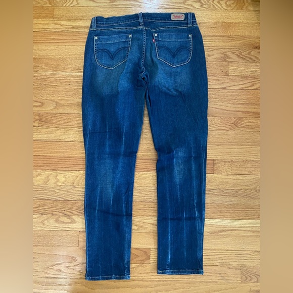 Levi’s 524 Too super low jeans, distressed, Size 13M JUNIORS - Picture 2 of 7
